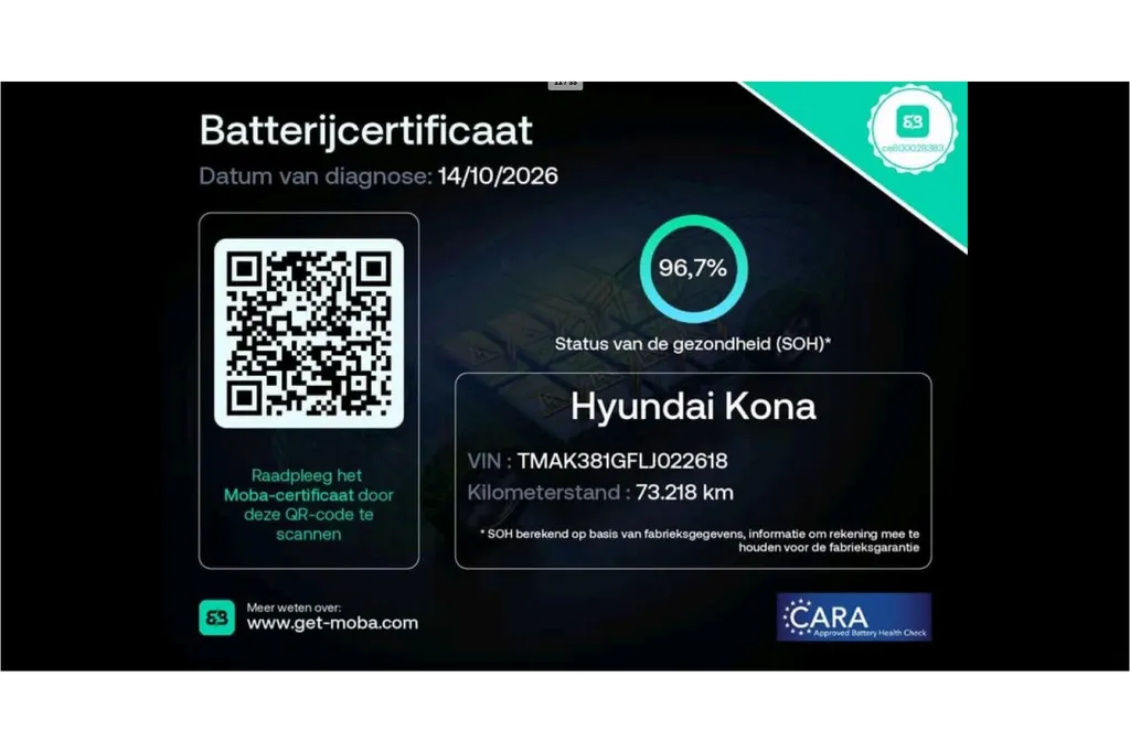 Hyundai Kona EV 64 kWh Fashion Design I SOH 96,7%