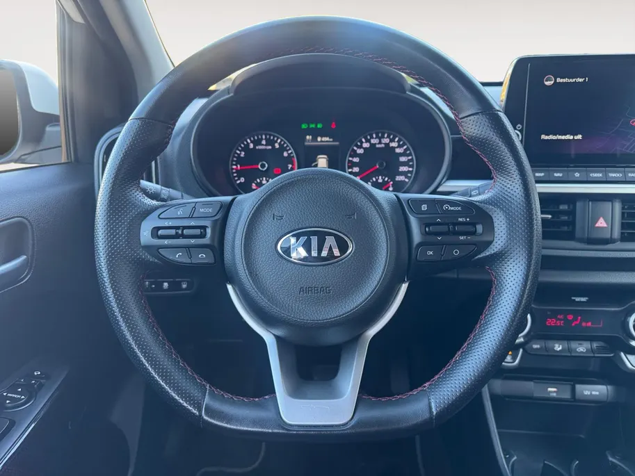 Kia Picanto 1.0 DPi GT-Line | Automaat | 1e Eigenaar | Achteruitrijcamera | Lederen bekleding | Apple/Android auto | Climate Control | 12 maanden garantie! |