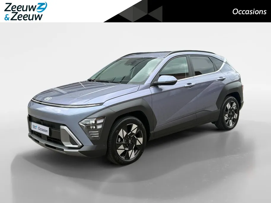 Hyundai Kona 1.6 GDI HEV Premium | 360 camera | Apple Carplay/ Android Auto | Stoelverwarming & ventilatie | Navigatie |