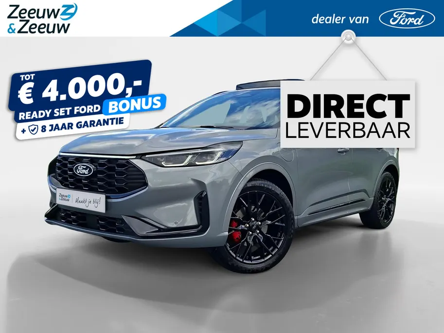Ford Kuga 2.5 PHEV BlueCruise Edition | 4.000,- Ready set Ford Bonus | 8 Jaar garantie/160.000KM | 20' Lichtmetaal | Panoramadak | El. Trekhaak | Premium Connectivity | 360Camera | Adaptive Cruisecontrol | Winterpack | El. Achterklep | Matrix Ledkoplampen | Nieuw o