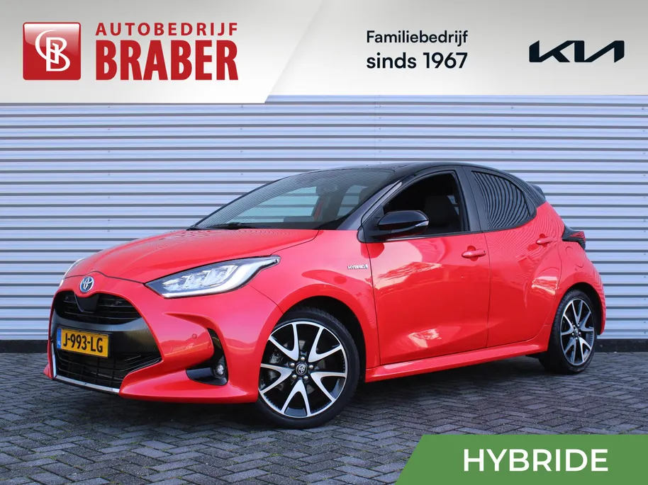 Toyota Yaris 1.5 Hybrid Launch Edition | 17' LM | Clima | Cruise adapt.| PDC V+A | Camera | HUD | Keyless | Navi | 1e eigenaar |