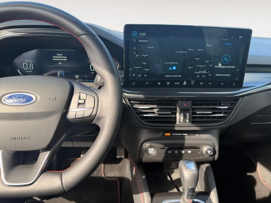 Ford Focus Wagon 1.0 EcoBoost Hybrid ST Line X | Automaat | Pano dak | BLIS | Adapt. Cruise control | Winter pack | Draadloos opladen mobiel | Parkeersensoren voor en achter | Achteruitrijcamera | B&O audio | Bovag garantie |