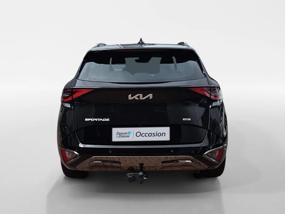 Kia Sportage 1.6 T-GDi Hybrid Dark Edition | Camera | Carplay | Cruise Control Adaptief | Stoelverwarming voor en achter | Full Option |Trekhaak| Fabrieksgarantie t/m 5-2031 |