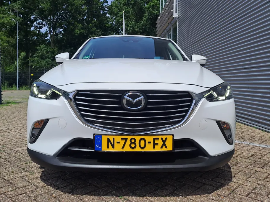Mazda CX-3 2.0 SkyActiv-G 150 GT-M 4WD | 4WD | Half Leer | Automaat | Trekhaak | Stoel Verw. | Navi | Camera | Dodehoek detector |  Bose | Cruise control adaptief | Head-up display