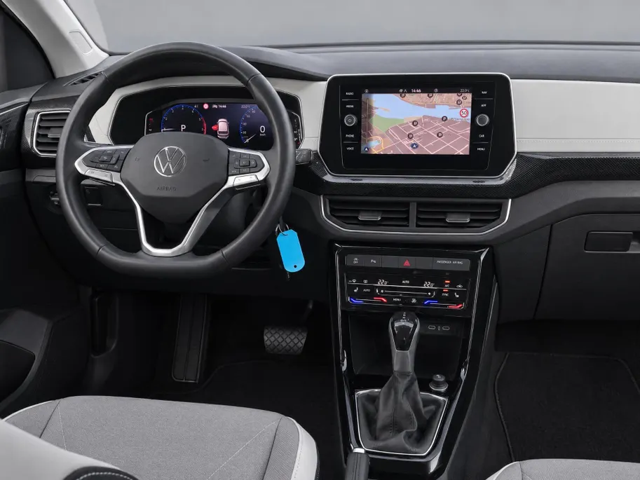 Volkswagen T-Cross 1.0TSI/116PK Style · Navigatie · Apple/Android Car Play · Camera + Parkeersensoren · Stoelverwarming ·