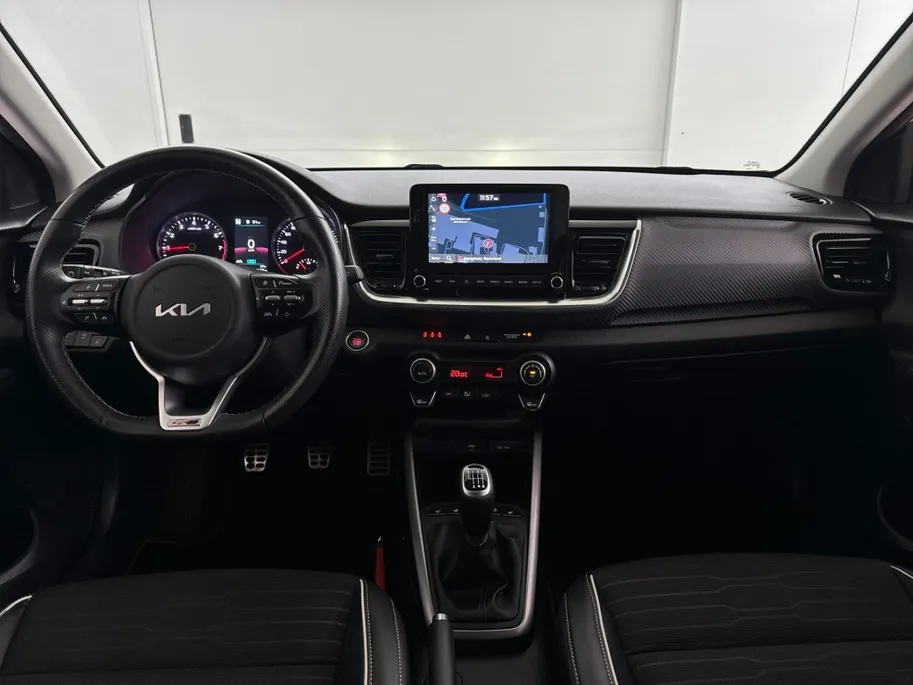 Kia Stonic 1.0 T-GDi MHEV GT-Line | Navigatie | Lederen bekleding | 17'' L.M. Velgen