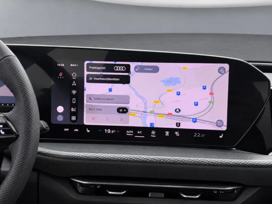 Audi Q5 e-hybrid quattro S edition 299 PK · Head-up display · Adaptieve luchtvering · Glazen panoramadak