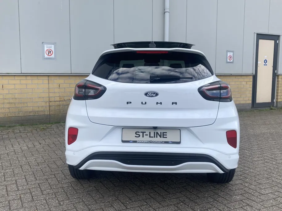 Ford Puma 1.0 EcoBoost Hybrid ST-Line X Automaat Frozen White - Winter Pack - Driver Assistance Pack - Panoramadak