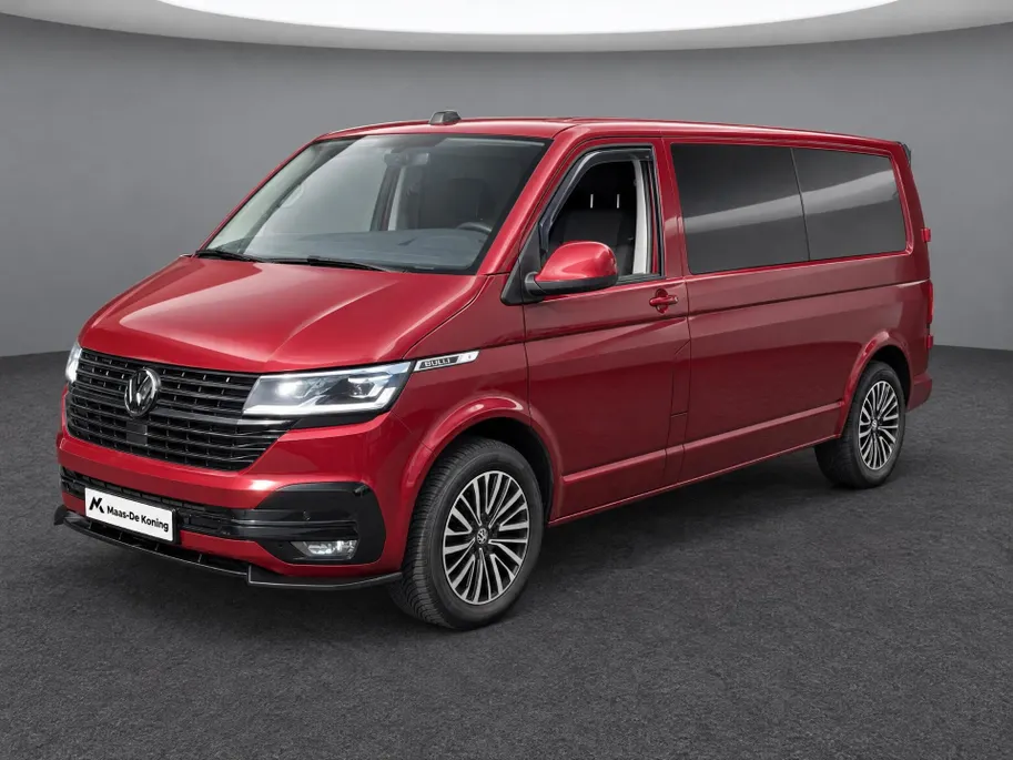 Volkswagen Bedrijfswagens Transporter 2.0 TDI 204pk DSG L2H1 DC 30 Bulli · Camera · Apple/Android Car Play · Dubble Cabine · Vloerplaat · 18'' Inch ·