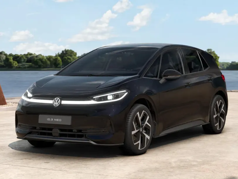 Volkswagen ID.3 Neo Style 84 kWh accu 231 PK · Zijruiten achter en achterruit getint · Steunhaak voor fietsendrager, afneembaar ·