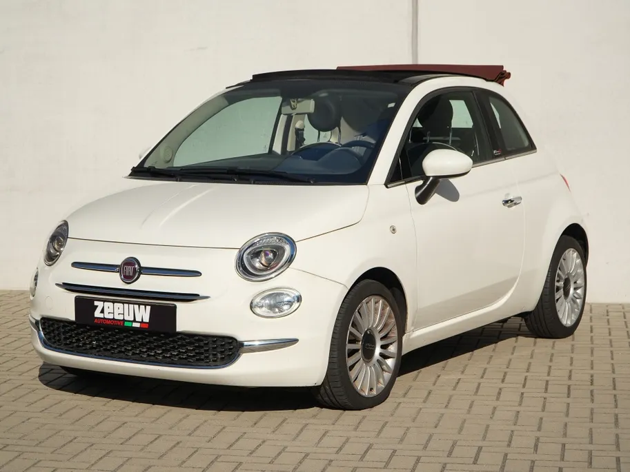 Fiat 500C TwinAir Turbo 80 PK Lounge | Automaat | Cruise | Airco | 16'