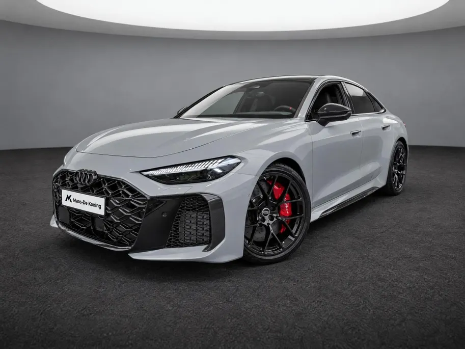 Audi RS5 Limousine e-hybrid quattro 639 PK · Audi Exclusive Nardogrijs · Audi Sportpakket · Keramisch  · Optiekpakket Carbon