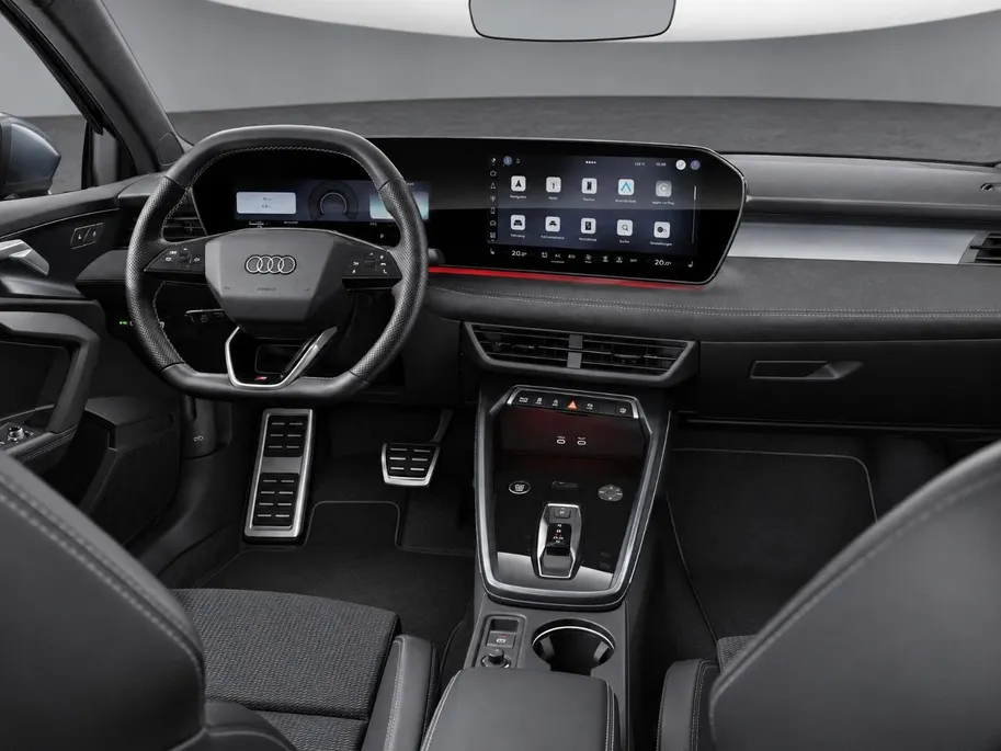 Audi A3 TFSI S edition 116 PK · Afneembare trekhaak · MMI experience plus · Optiekpakket zwart plus · Privacy glas