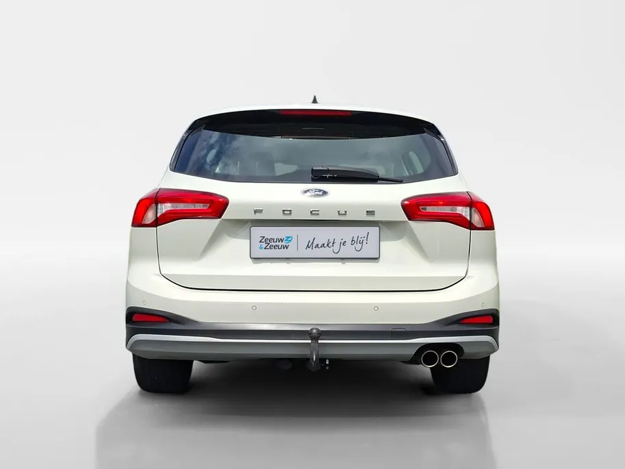 Ford Focus Wagon 1.5 EcoBoost Active Business 150PK Automaat | 1500kg Trekgewicht | Trekhaak | Climate Control | Navigatie | Parkeersensoren | Cruise Control | Keyless Entry