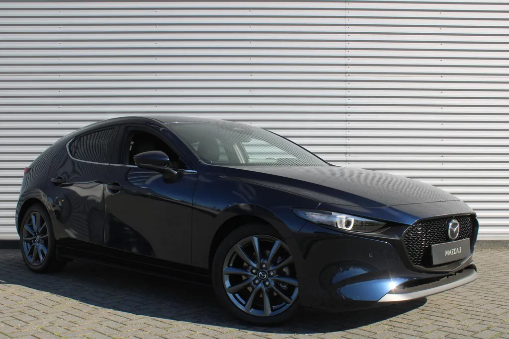 Mazda 3 2.0 e-SkyActiv-G 122PK 6MT Exclusive-line | Leder | Bose Audio | 360° Camera | Elek. stoelverstelling | Keyless | Heads up Display |