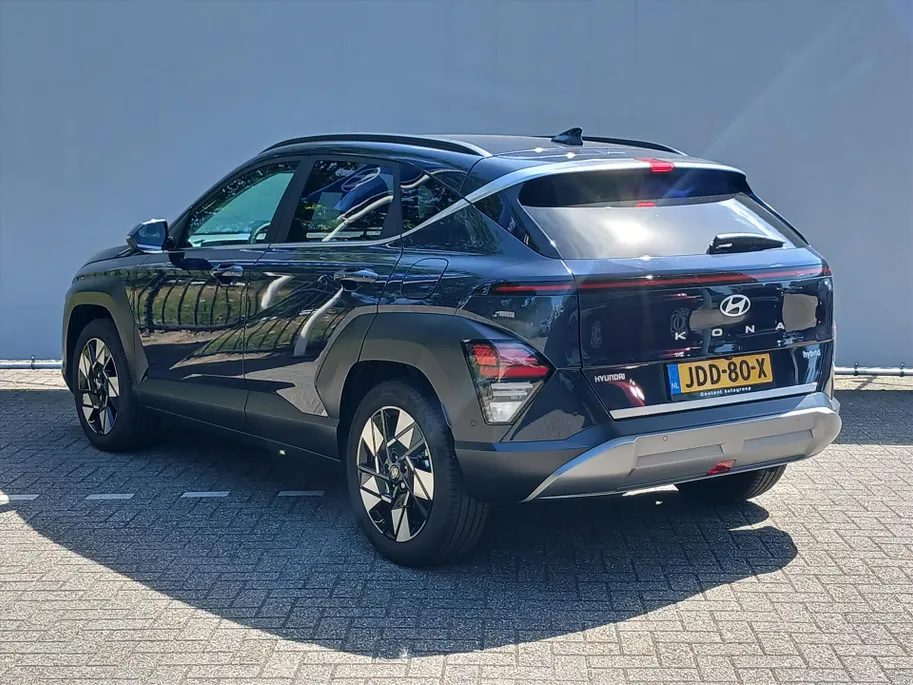 Hyundai Kona 1.6 GDI HEV 141pk DCT Premium + Trekhaak! / Org. Nederlands / Navigatie + Camera / Climate en Cruisecontrol /