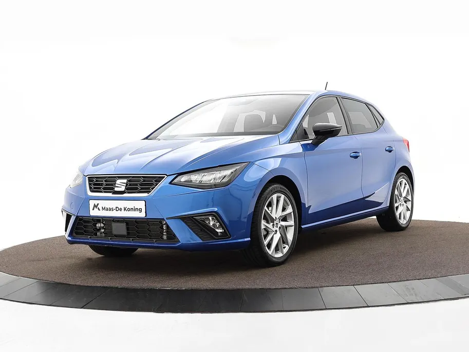 SEAT Ibiza 1.0 EcoTSI 115pk DSG FR Business Connect · Apple/Android Car Play · P-Sensoren · Cruise Control · DAB · 17'' Inch ·