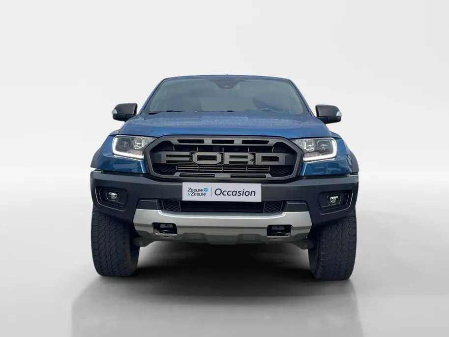 Ford Ranger 2.0 EcoBlue Raptor 4X4 213 pk Automaat | Double Cab omgebouwd naar 2 persoons uitvoering | Rollertop | Trekhaak | Navigatie | Elektrische stoelverstelling