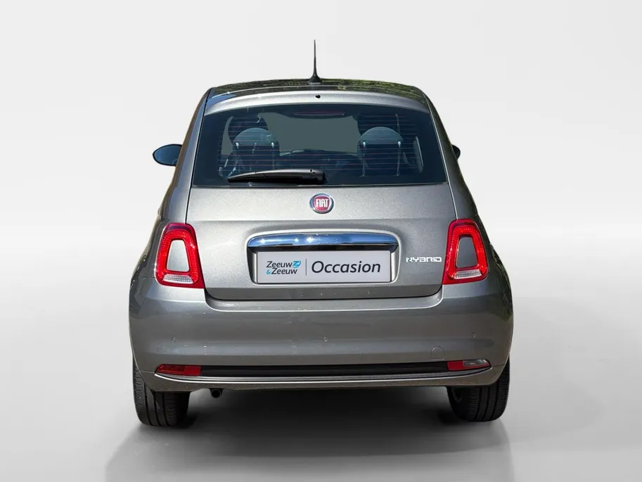 Fiat 500 1.0 Hybrid Cult Airco , lichtmetalen velgen 15' , navi  , parkeersensor , tel , usb-c , Apple Carplay/Android Auto .