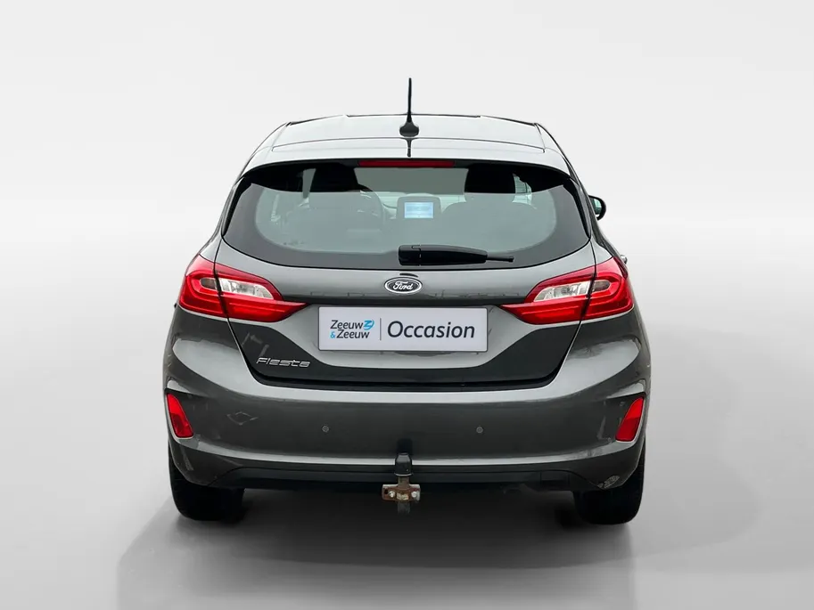 Ford Fiesta 1.0 EcoBoost Titanium Automaat | NL auto | Dealer onderhouden | Trekhaak | Winter Pack | Parkeersensoren voor en achter | Achteruitrijcamera | Cruise control | Apple carplay & Android auto | 16' lichtmetalen velgen | Bovag garantie |