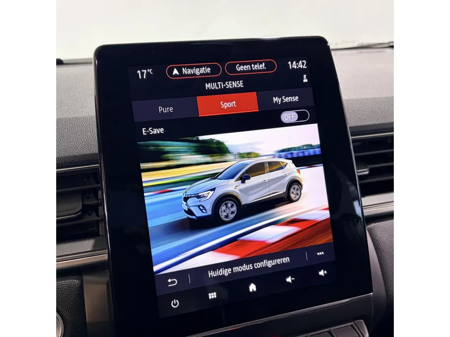 Renault Captur 160PK E-Tech Plug-in Hybrid Edition One Automaat | 360 Camera | 9,3' Navi  | Cruise Control | Climate Control | Apple CarPlay/Android Auto | Lichtmetalen Velgen | Full LED | Licht & Regen Sensor |