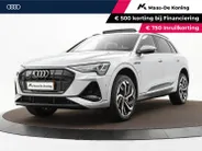 Audi e-tron 55 300kW/408PK S Line 95Kwh · SOH 94,6% · Panoramadak · Leder/Alcantara · 360°Camera + Parkeersensoren · Stoelverwarming · EXTRA INRUILKORTING ·