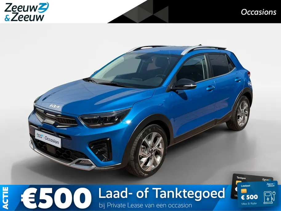 Kia Stonic 1.0 T-GDi MHEV GT-Line 1e Eigenaar | Dealer onderhouden | Stoel & Stuurverwarming | Navigatie | Apple CarPlay & Android Auto | Camera | Metallic lak | Fabrieksgarantie t/m 22-06-2030 + 3x 1 jaar* | NAP