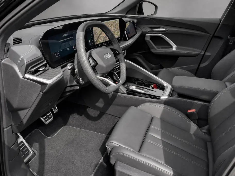 Audi Q5 2.0TFSIe-hybrid 220kW/299PK quattro S Line · Panoramadak · Trekhaak · 360°Camera + Parkeersensoren · Leder · Garantie t/m 17-05-2030 of 120000km.
