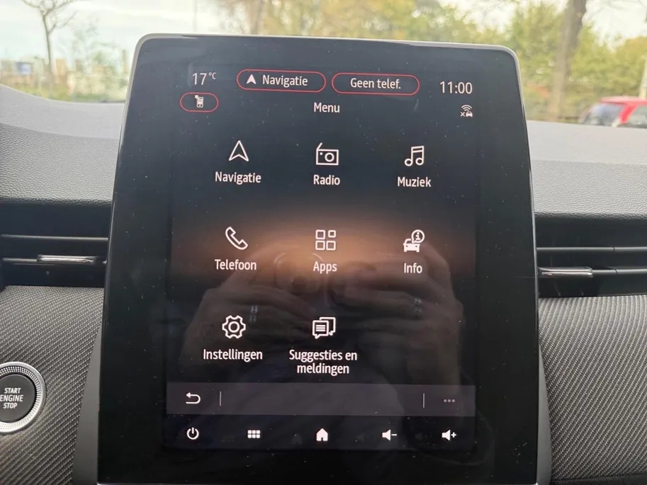 Renault Clio 1.6 E-Tech Full Hybrid 145 esprit Alpine AIRCO NAVIGATIE APPLE CARPLAY/ANDROID AUTO ADAPTIVE CRUISE CONTROL ACHTERRUIT RIJ CAMERA 360 GRADEN CAMERA LM VELGEN HELE MOOIE AUTO