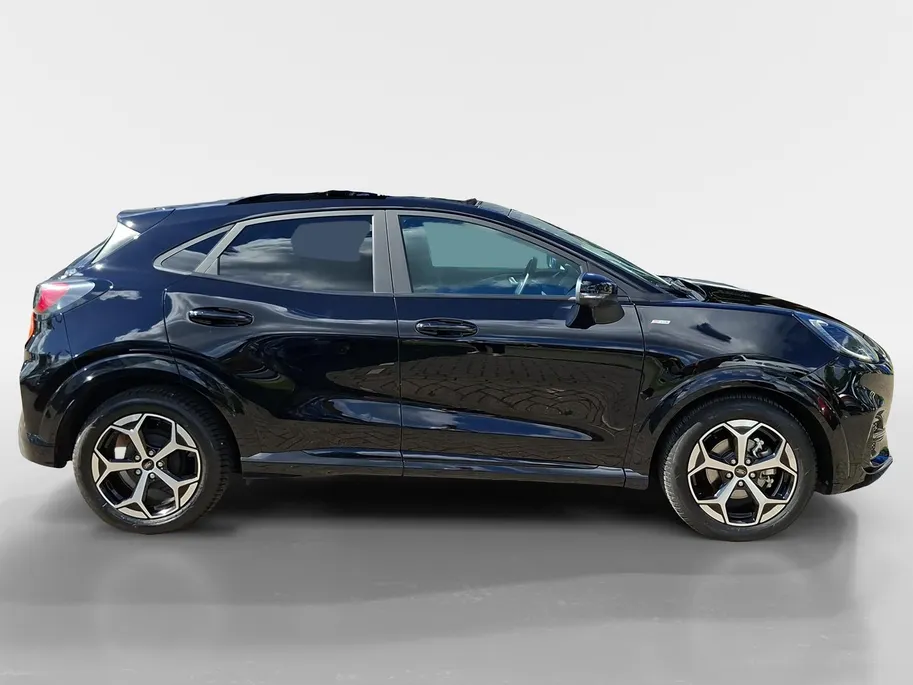 Ford Puma ST-Line | Stoel- stuur en voorruitverwarming | Trekhaak | Kantel / schuifdak | Adaptieve led koplampen | All weather banden