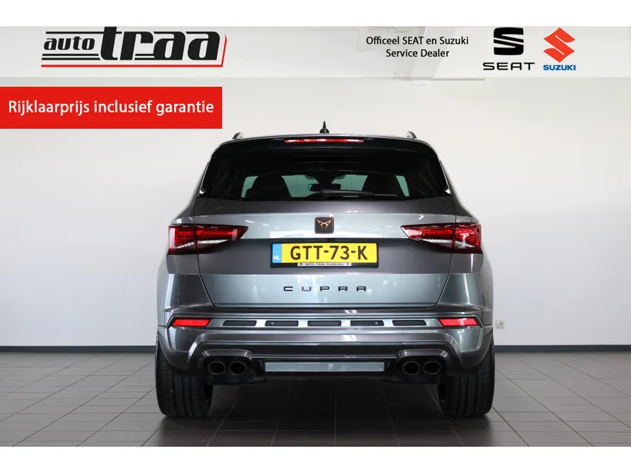 CUPRA Ateca 2.0 TSI 4DRIVE DSG-7 300PK / 360° Camera / 20'' LMV / Elektr. klep / DCC / Stuur + Stoelverwarming / Beats /