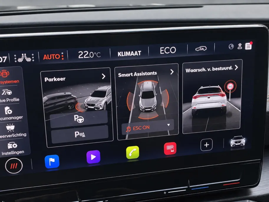 CUPRA Formentor 1.4 e-Hybrid VZ 245pk DSG Performance · Panoramadak · Inklap. Trekhaak · Camera · Keyless · Dodehoeksensor · Stuur- & Stoelverwarming ·