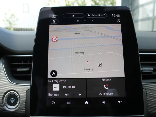 Renault Arkana 1.6 E-Tech Hybrid 145 PK Intens | Elektrisch bedienbare trekhaak | Camera achter | Bose geluid | Groot scherm | Reservewiel | Dode hoek sensoren | Adaptieve cruise controle |