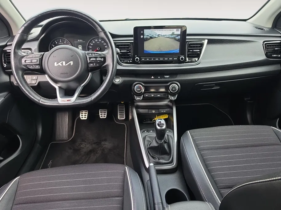 Kia Rio 1.0 T-GDi MHEV GT-Line | Keyless entry | Privacy glass | Full map navigatie | Parkeersensoren | Stoel + Stuurverwarming