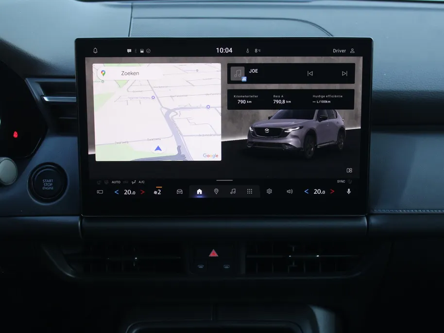 Mazda CX-5 2.5 E-SKYACTIV G 141 M HYBRID Exclusive-Line | Stuur-/stoelverwarming v+a | 360 Camera | HUD | Leer | Elek. stoelverstelling | Dodehoek detectie | LED |