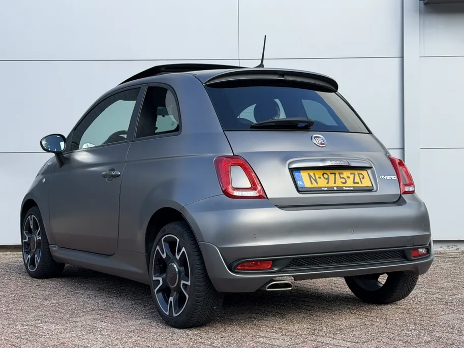 Fiat 500 1.0 Hybrid 70 PK Sport | Schuifdak | Beats | Navi | Carplay | 16'