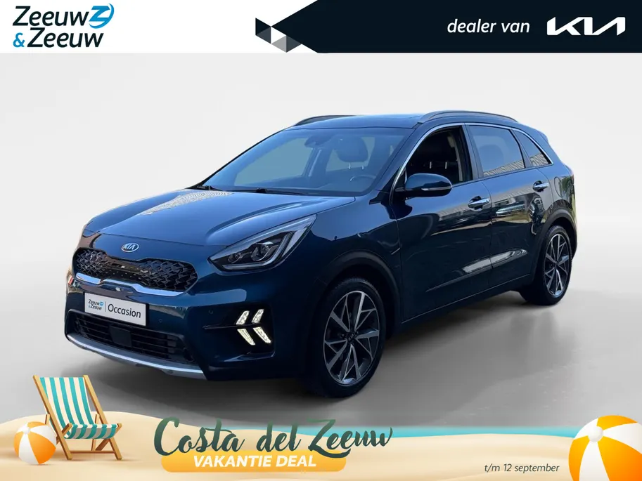 Kia Niro 1.6 GDi Hybrid ExecutiveLine | Schuif/kantel dak | Trekhaak | Elektrische achterklep | Keyless Entry | Apple Car Play/Android Auto | Lichtmetalen Velgen |