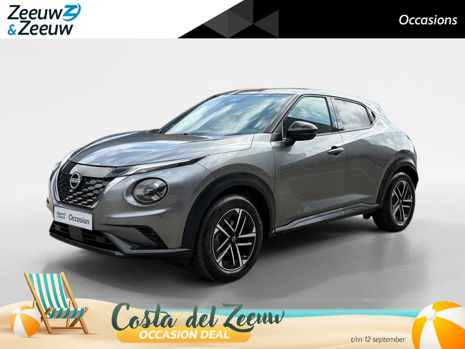Nissan Juke 1.6 Hybrid N-Connecta | Achteruitijcamera | Parkeersensoren voor- en achter | Climate control | Navi | Apple/Android Carplay | Keyless entry/start | Digital dashboard | LMV