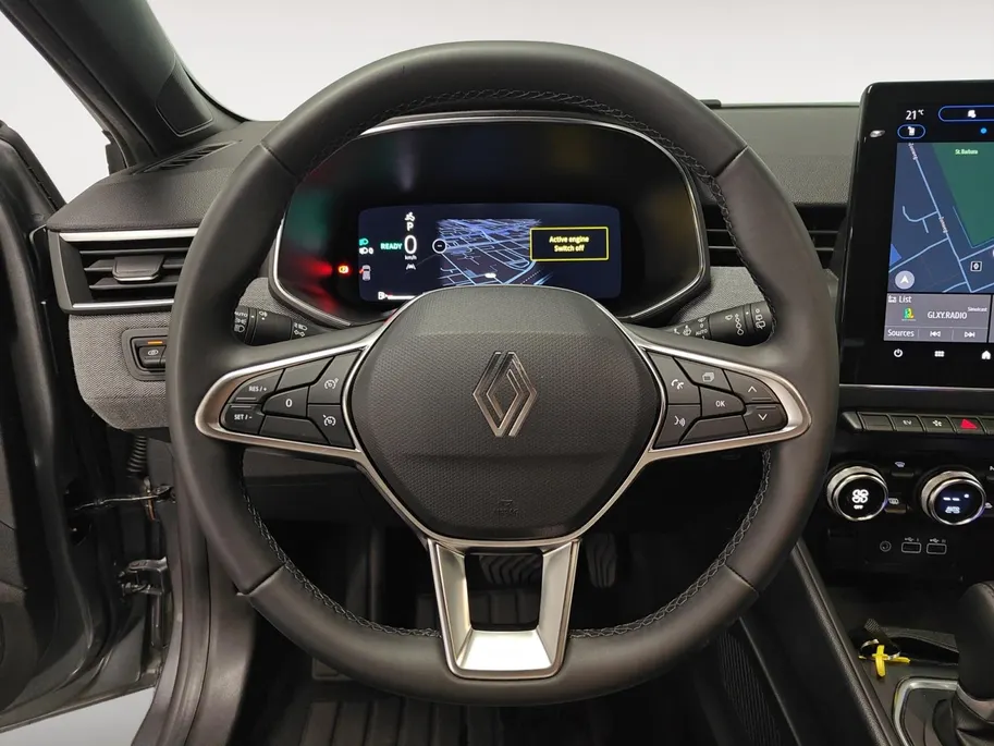 Renault Clio 1.6 E-Tech Full Hybrid 145 techno AUTOMAAT NAVI AIRCO CAMERA PARKEERSENSOREN CRUISE CONTROLE APPLE CARPLAY ANDROID AUTO DEALER ONDERHOUDEN ZEER MOOIE AUTO