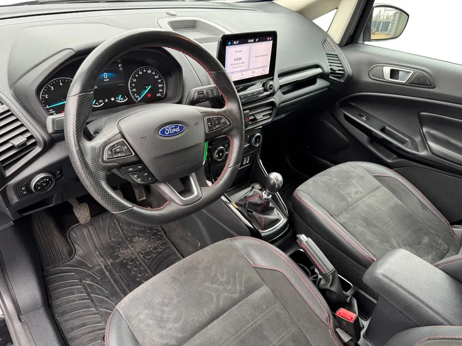 Ford EcoSport 1.0 EcoBoost ST-Line | 17' lichtmetalen velgen | Winter pack | Parkeersensor achter | Navigatie via carplay | Apple carplay & Android auto | privacy glas | Bovag garantie |