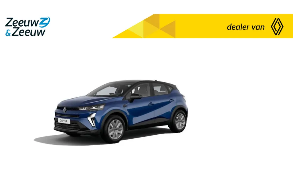 Renault Captur 1.8 E-Tech full hybrid 160 techno Nu leverbaar met €2.500,- EXTRA Zeeuw & Zeeuw korting en 5 jaar GRATIS garantie tot 160.000km! |