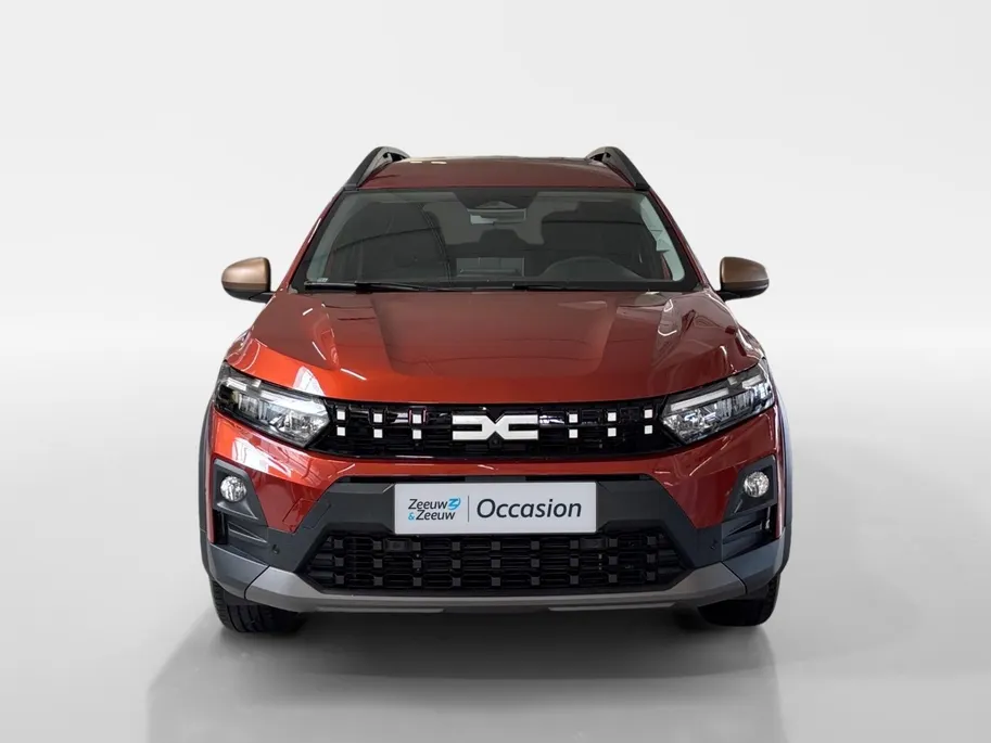 Dacia Jogger 1.8 hybrid 155 limited edition 7p. AUTOMAAT NAVI AIRCO CAMERA CRUISE CONTROLE APPLE CARPLAY ANDROID AUTO LM VELGEN 7 STOELEN !!LET OP RIJDENDE DEMO VRAAG NAAR ACTUELE KMSTAND!!!