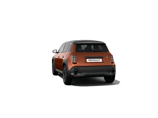 Renault 4 Iconic “plein sud™” | Achteruitrijcamera | Elektrisch te openen canvas dak “plein sud™' | Elektrisch verwarmbare voorstoelen