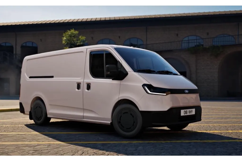 Ford Transit City 330 GB Trend L2H2 56 kWh 150 pk FWD | 12,3 scherm met apple car play & android auto | Adaptive cruise control | Parkeersensoren voor en achter | Achteruitrijcamera | Bijrijdersbank | Vanaf heden bestelbaar! - Bezichtigen vanaf Q4-2026