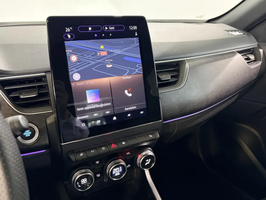 Renault Arkana 145PK E-Tech Full Hybrid Esprit Alpine Automaat | Navi | Camera | Digital Cockpit | Stoelverwarming | Apple CarPlay/Android Auto | 19' Lichtmetalen Velgen | Climate Control | Adaptive Cruise Control |