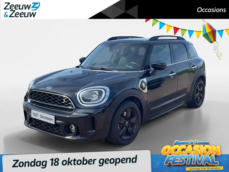 MINI Countryman 1.5 Cooper S E ALL4 Chili *Automaat*Navi+Camera*Winter Pack*Heads Up Display*Elekt. Stoelen*Adapt. Cruise Control*LM. Velgen*Zeer nette auto!