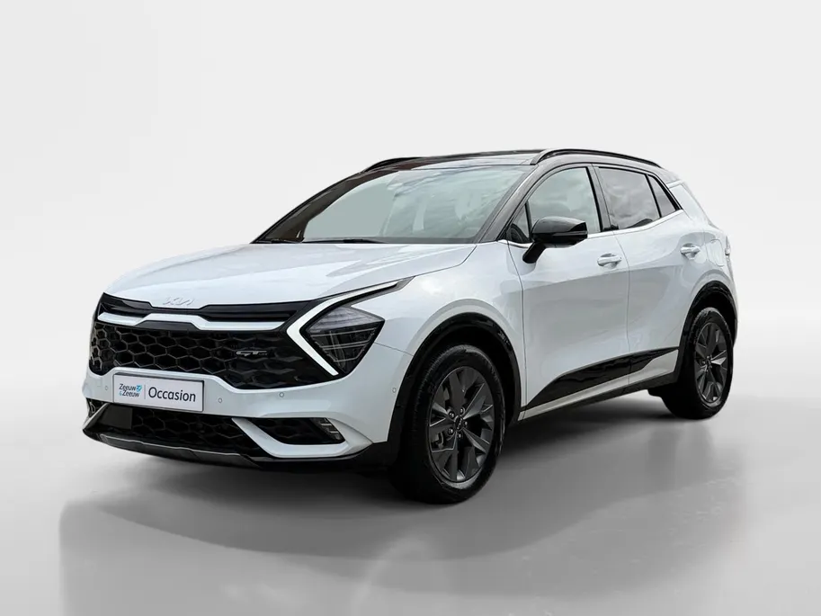 Kia Sportage 1.6 T-GDi Hybrid GT-PlusLine | Apple Carplay/ Android Auto | Navigatiesysteem | Licht + Regensensor | Stoelverwarming + Stoelkoeling | Stuurverwarming | Elektrisch Verstelbare Voorstoelen | Geheugen op Bestuurdersstoel | Elektrisch Schuif / Kanteldak | El