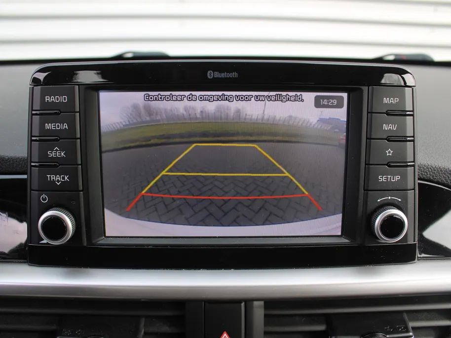Kia Picanto 1.0 MPi DynamicLine | Camera | Airco | Apple Carplay/Android Auto | Navi | Cruise | 14' LM | Dealer onderhouden |