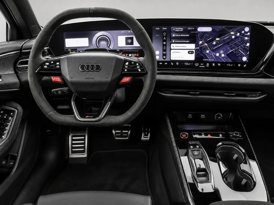 Audi RS5 Avant e-hybrid quattro 639 PK · Keramisch · RS design pakket · Panorama-glasdak · Optiekpakket forged carbon