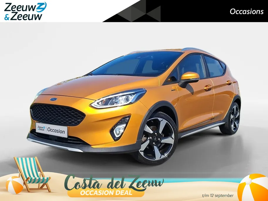 Ford Fiesta 1.0 EcoBoost Active First Edition | Climate Control | Voorruitverwarming | Adaptive cruisecontrol | 17' Lichtmetaal | Navigatie | Parkeersensoren |